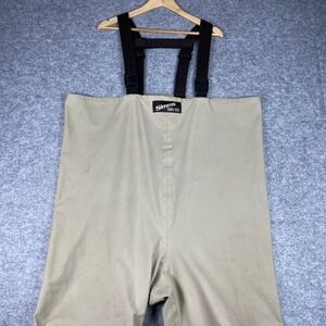Simms Waders Mens XL Tan Gore-Tex Stockingfoot Chest Fishing Made In USA